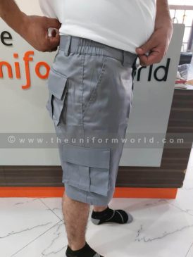 Cargo Short Grey Uniforms Manufacturer and Supplier based in Dubai Ajman UAE