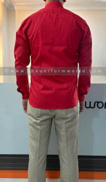 Casual Shirt Red 3 Uniforms Manufacturer and Supplier based in Dubai Ajman UAE