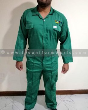 Coverall 1Pc Green Techforce 2 Uniforms Manufacturer and Supplier based in Dubai Ajman UAE