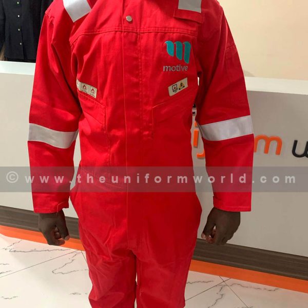 Coverall 1Pc Fr Orange Motive Uniforms Manufacturer and Supplier based in Dubai Ajman UAE