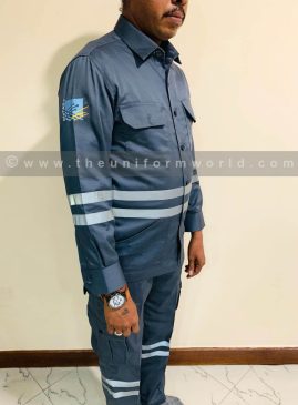 Coverall 2Pc Grey 1 Uniforms Manufacturer and Supplier based in Dubai Ajman UAE