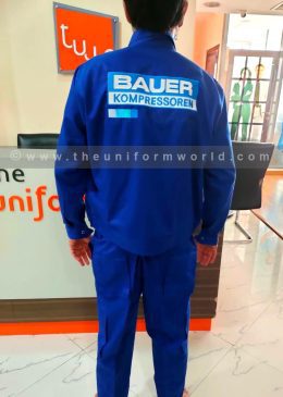 Coverall 2Pc Royal Blue Bauer 3 Uniforms Manufacturer and Supplier based in Dubai Ajman UAE