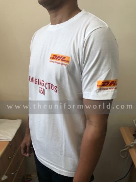 Dhl Tshirts 7 Uniforms Manufacturer and Supplier based in Dubai Ajman UAE