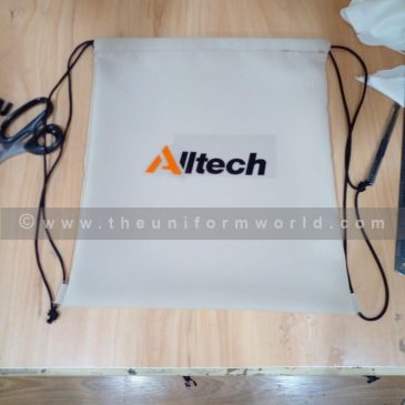 Drawstring Bag Alltech 9 Uniforms Manufacturer and Supplier based in Dubai Ajman UAE