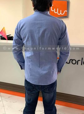 Dress Shirt Blue Bauer 3 Uniforms Manufacturer and Supplier based in Dubai Ajman UAE