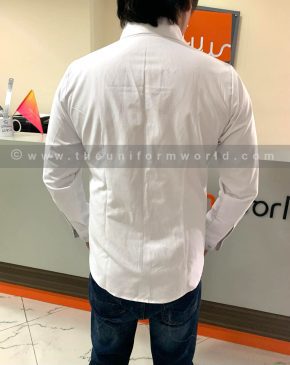 Dress Shirt White Bauer 4 Uniforms Manufacturer and Supplier based in Dubai Ajman UAE