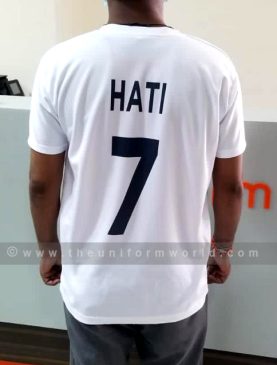 Football Jerseys White 10 Uniforms Manufacturer and Supplier based in Dubai Ajman UAE