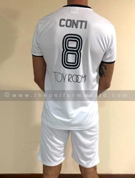 Football Jerseys White 5 Uniforms Manufacturer and Supplier based in Dubai Ajman UAE