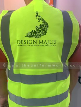 Hi Viz Jacket Design Majlis 5 Uniforms Manufacturer and Supplier based in Dubai Ajman UAE