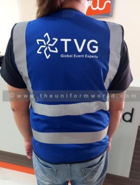 Hi Viz Jacket Blue Tvg 1 Uniforms Manufacturer and Supplier based in Dubai Ajman UAE