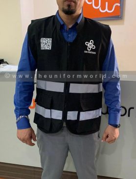 Hi Viz Jacket Cotton Black Cxo 1 Uniforms Manufacturer and Supplier based in Dubai Ajman UAE