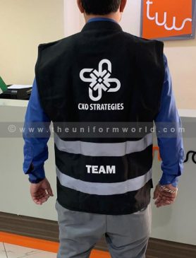 Hi Viz Jacket Cotton Black Cxo 3 Uniforms Manufacturer and Supplier based in Dubai Ajman UAE