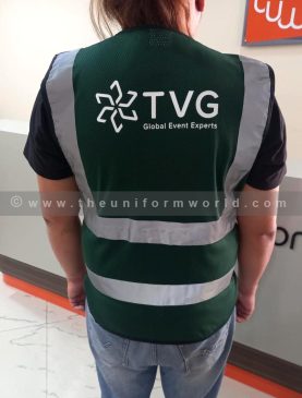 Hi Viz Jacket Green Tvg 1 Uniforms Manufacturer and Supplier based in Dubai Ajman UAE