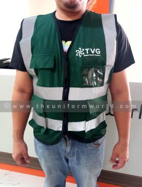 Hi Viz Jacket Green Tvg 2 Uniforms Manufacturer and Supplier based in Dubai Ajman UAE