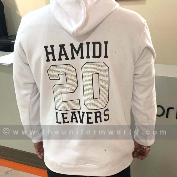 Hooded Jacket White Ses 2 Uniforms Manufacturer and Supplier based in Dubai Ajman UAE