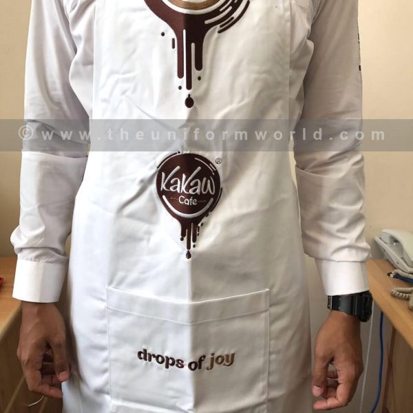 Kakaw Server Apron Shirt Uniforms Manufacturer and Supplier based in Dubai Ajman UAE