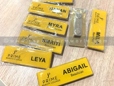 Name Badge 9 Uniforms Manufacturer and Supplier based in Dubai Ajman UAE