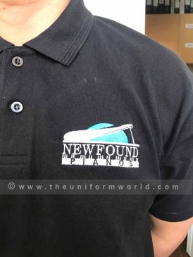 New Found Pianos Polo Shirt 1 Uniforms Manufacturer and Supplier based in Dubai Ajman UAE