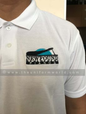 New Found Pianos Polo Shirt 3 Uniforms Manufacturer and Supplier based in Dubai Ajman UAE
