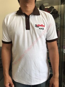 Polo White Brown 2 Uniforms Manufacturer and Supplier based in Dubai Ajman UAE