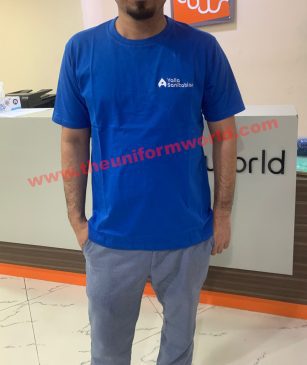 T Shirts Royal Blue Uniforms Manufacturer and Supplier based in Dubai Ajman UAE