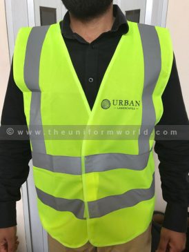 Urban Landscape Neon Green Safety Vest 3 Uniforms Manufacturer and Supplier based in Dubai Ajman UAE