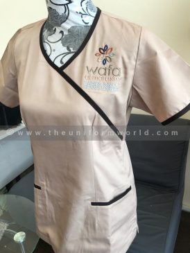 Wafa Salon Scrubs 3 Uniforms Manufacturer and Supplier based in Dubai Ajman UAE
