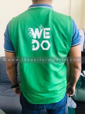 We Do Vest Green 1 Uniforms Manufacturer and Supplier based in Dubai Ajman UAE