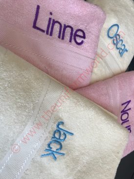 Custom Names On Towels 2 Uniforms Manufacturer and Supplier based in Dubai Ajman UAE