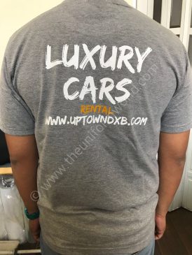 Grey T Shirt 1 Uniforms Manufacturer and Supplier based in Dubai Ajman UAE