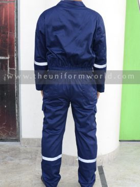Navy Blue Custom Coveralls 2 Uniforms Manufacturer and Supplier based in Dubai Ajman UAE