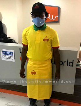 Polo Shirt Drifit Yellow Mansoor 2 Uniforms Manufacturer and Supplier based in Dubai Ajman UAE