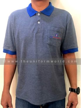 Polo Shirt Honeycomb Grey Story Auto 5 Uniforms Manufacturer and Supplier based in Dubai Ajman UAE