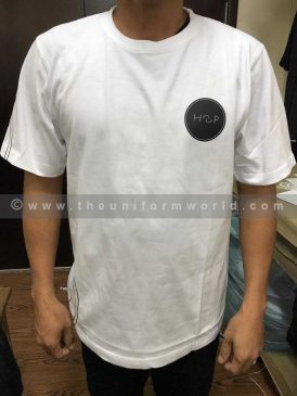 Round Neck T Shirt Cotton Hoops 1 Uniforms Manufacturer and Supplier based in Dubai Ajman UAE