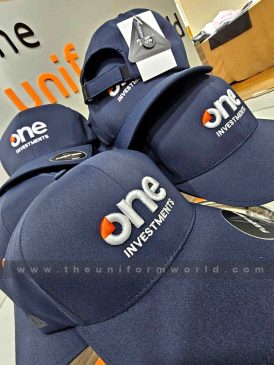 3D logo embroidery on flexifit caps