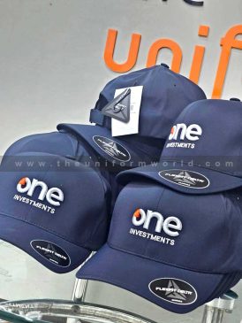 3D logo embroidery on flexifit caps
