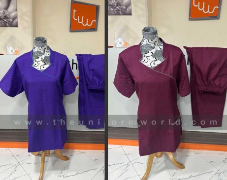 Customized Maids Uniforms Poly Viscose Fabrics