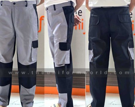 Customized 2-tone 6-Pocket Cargo Trouser