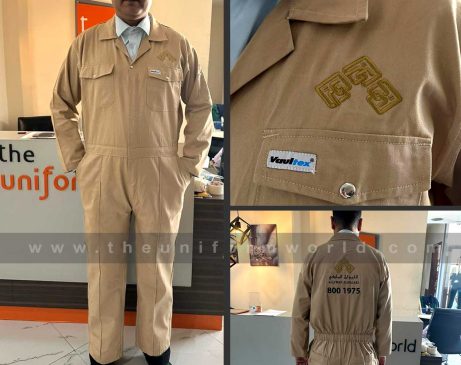 Readymade coverall 100% cotton Vaultex brand with embroidery logo at front and back